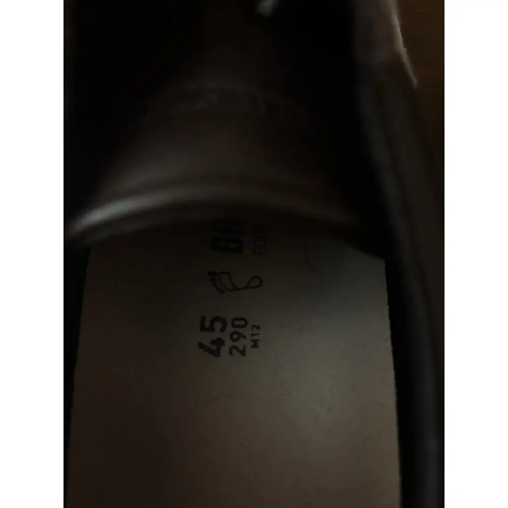 Birkenstock Men’s Bend Low Leather Shoes Size 12 (EU 45) Brown New